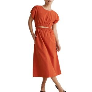 Madewell Two Piece MIDI Dress Set
